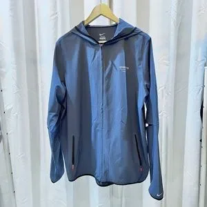 gyakusou undercover Nike トラックジャケット L 青 Nikelab x Undercover Gyakusou Running Jacket Camo Leaf Blue